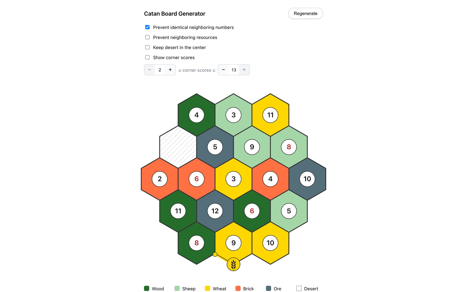 catan board generator